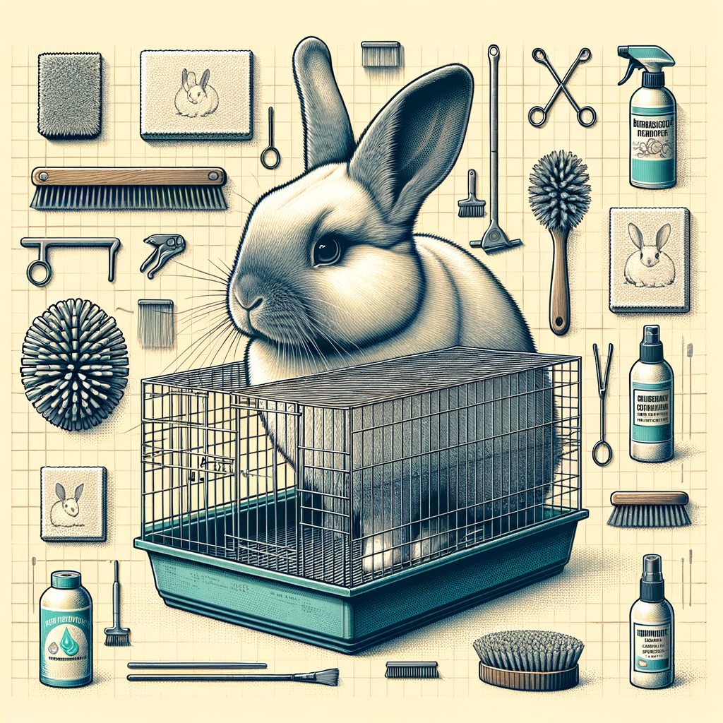 Lionhead Rabbit Cage Cleaning and Maintenance Tools, Highlighting the Importance of Cleaning Frequency for Rabbit Cages and Best Practices for Rabbit Cage Hygiene in Lionhead Rabbit Care